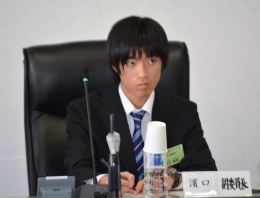 農水経済委員会で、副委員長を務めた濱口和也さん
