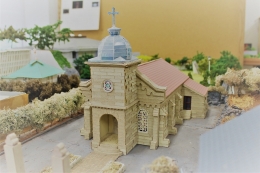 頭ヶ島天主堂の模型